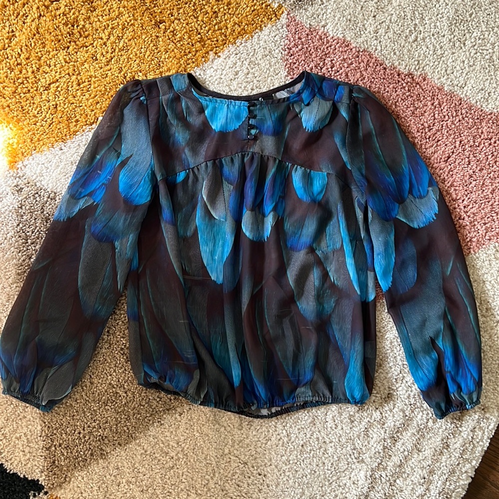Beautiful sheer top a.n.a